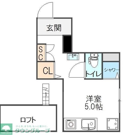桂ビルの物件間取画像